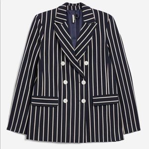 TOPSHOP STRIPED JACKET/BLAZER NWT